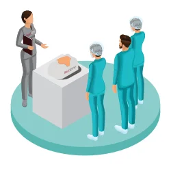 Briefing course concept