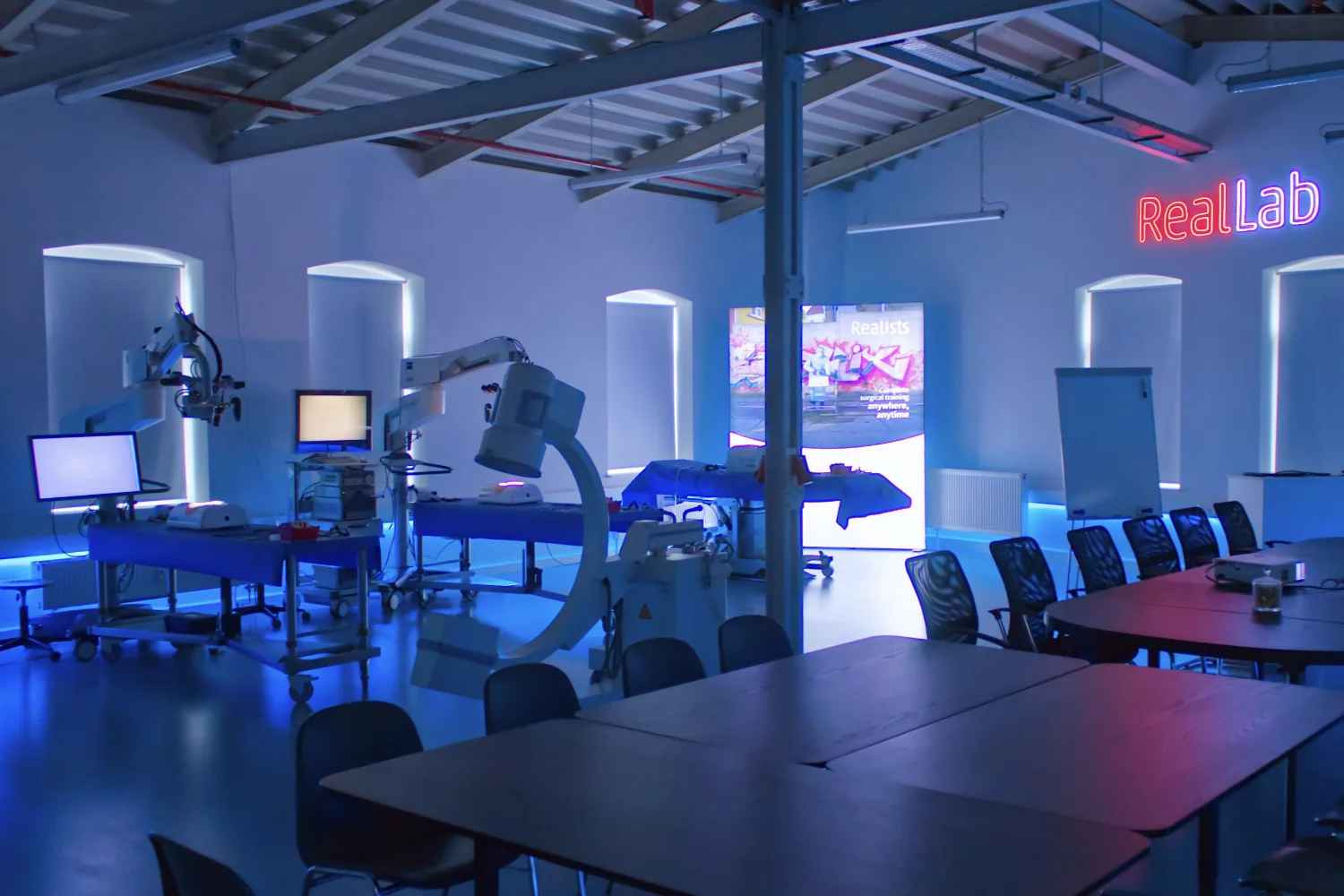 Training area